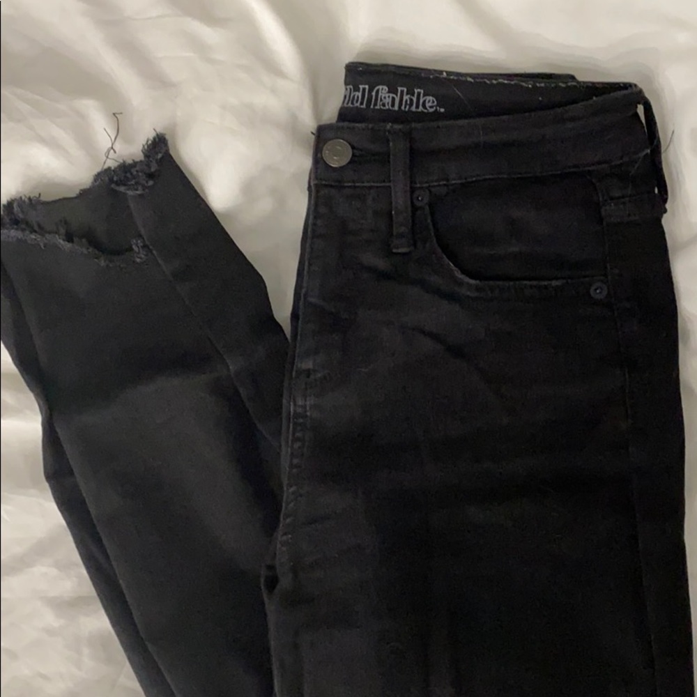 Wild Fable Black Ripped Jeans